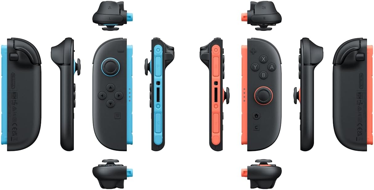 Joy-Con 2 Pareja - Azul Claro/Rojo Claro