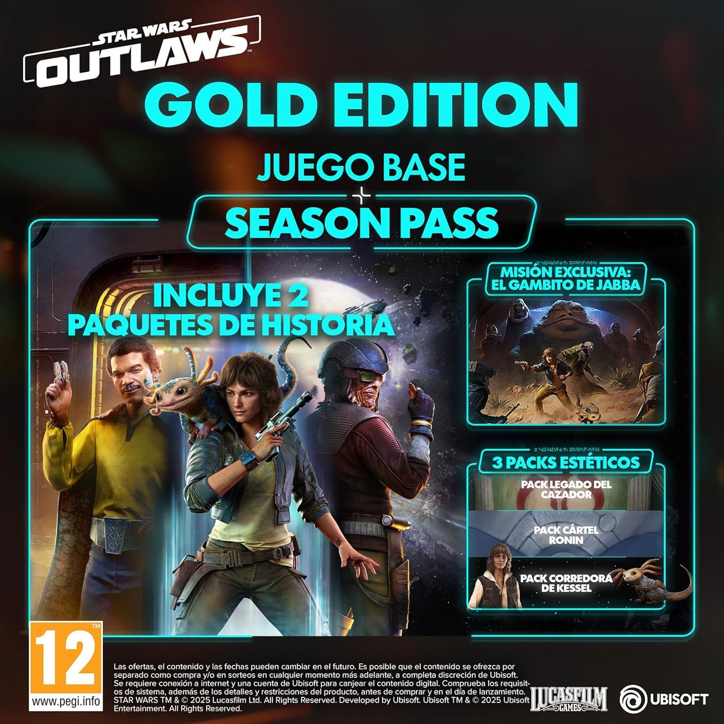 Star Wars Outlaws Gold Edition (Switch 2)