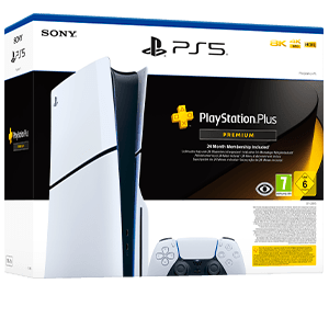 Consola Playstation 5 Slim Lector + 24 Meses Playstation Plus Premium