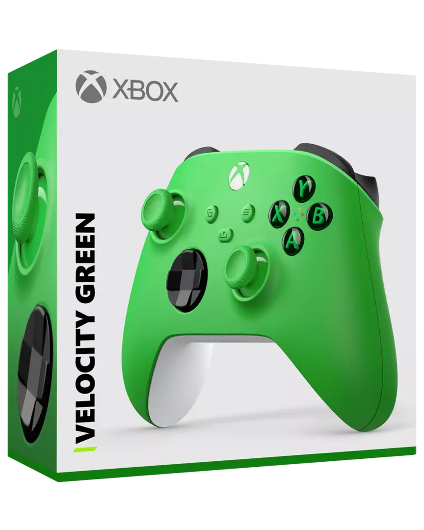 Mando Inalámbrico Xbox Velocity Green