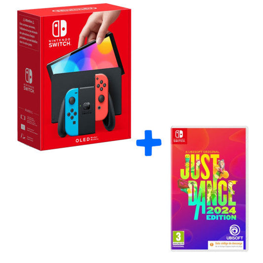Nintendo Switch OLED + Just Dance 2024
