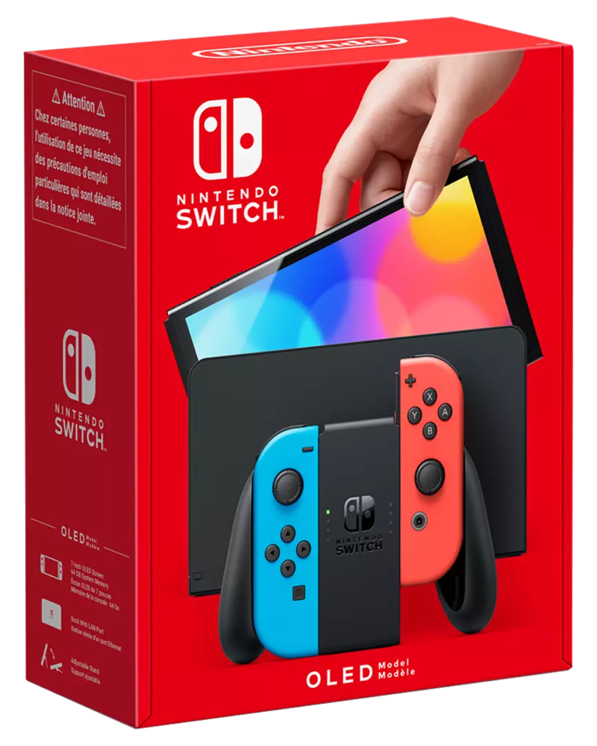 Nintendo Switch OLED Rojo/Azul