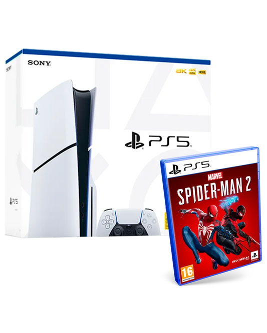 PlayStation 5 Slim Lector + Marvel Spider-Man 2