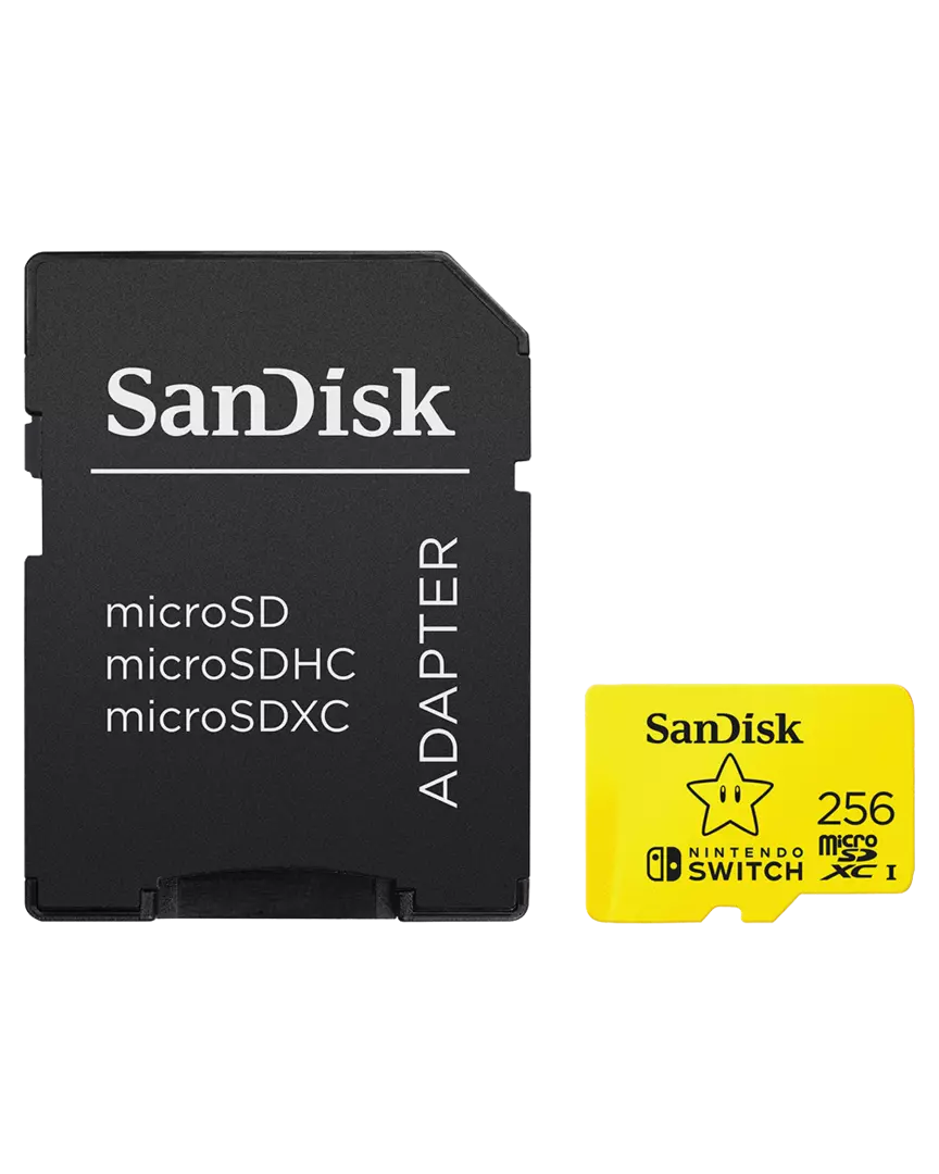 Tarjeta de Memoria MicroSDXC 256GB para Nintendo Switch SanDisk