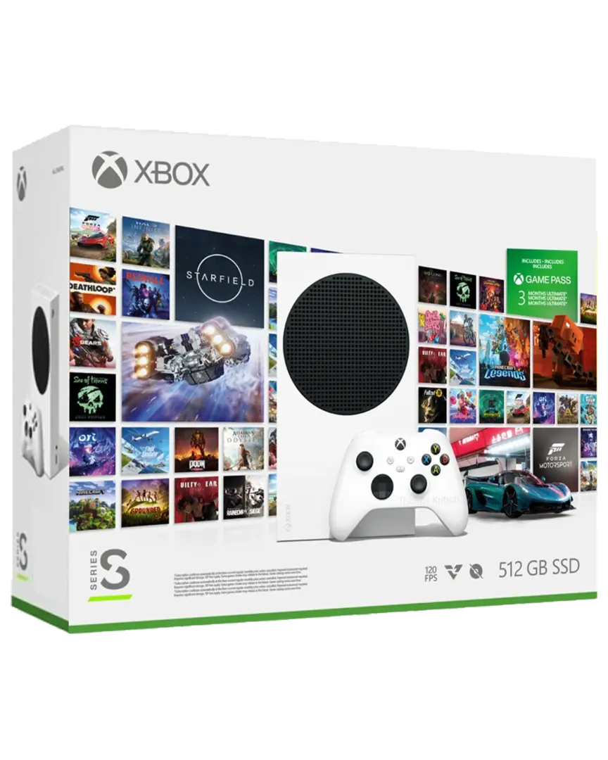 Xbox Series S + 3 Meses Xbox Game Pass Ultimate