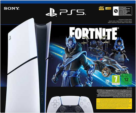 Playstation 5 Slim Digital - Pack Fortnite Cobalt Start