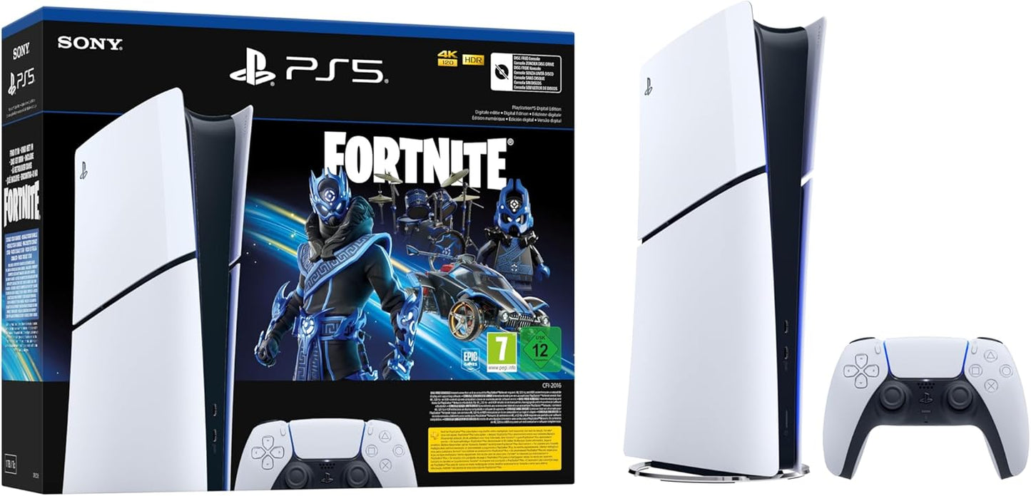 Playstation 5 Slim Digital - Pack Fortnite Cobalt Start