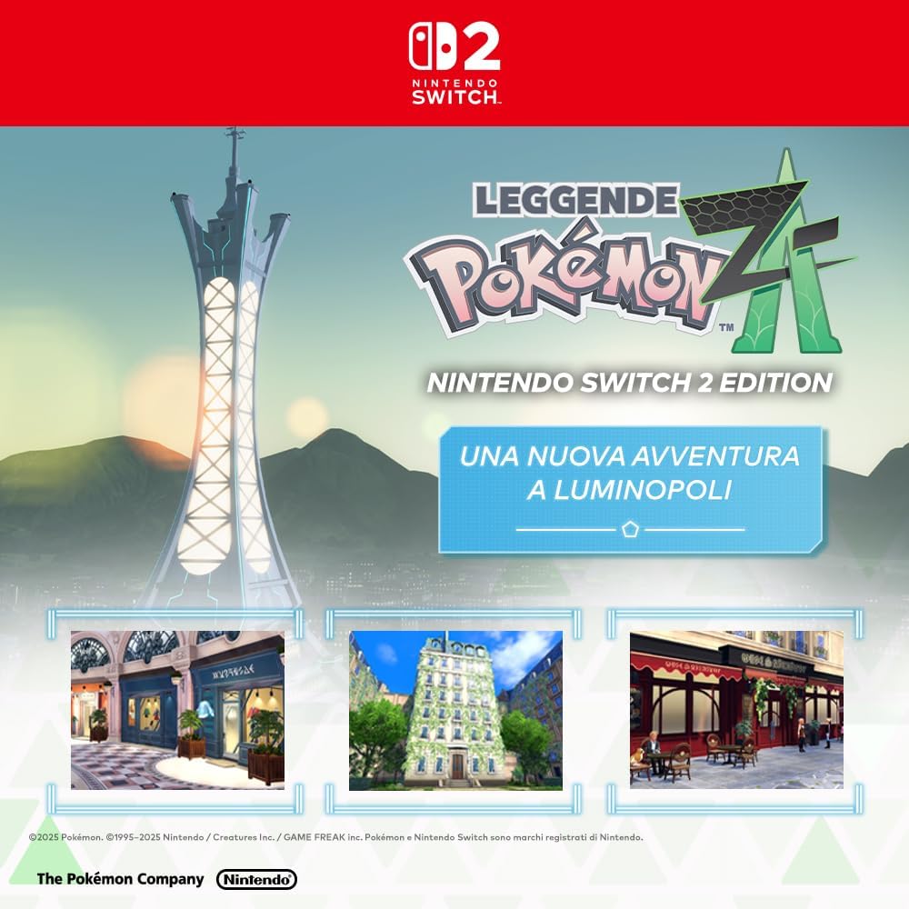 Nintendo Switch 2 con Pokémon Legends Z-A
