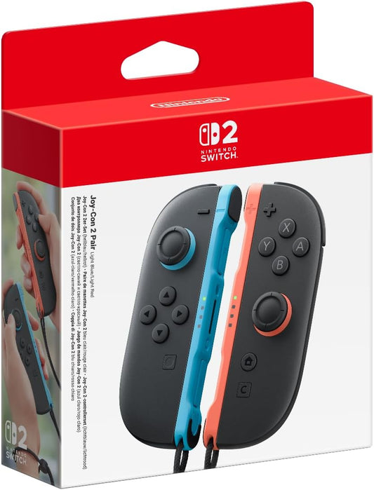 Joy-Con 2 Pareja - Azul Claro/Rojo Claro