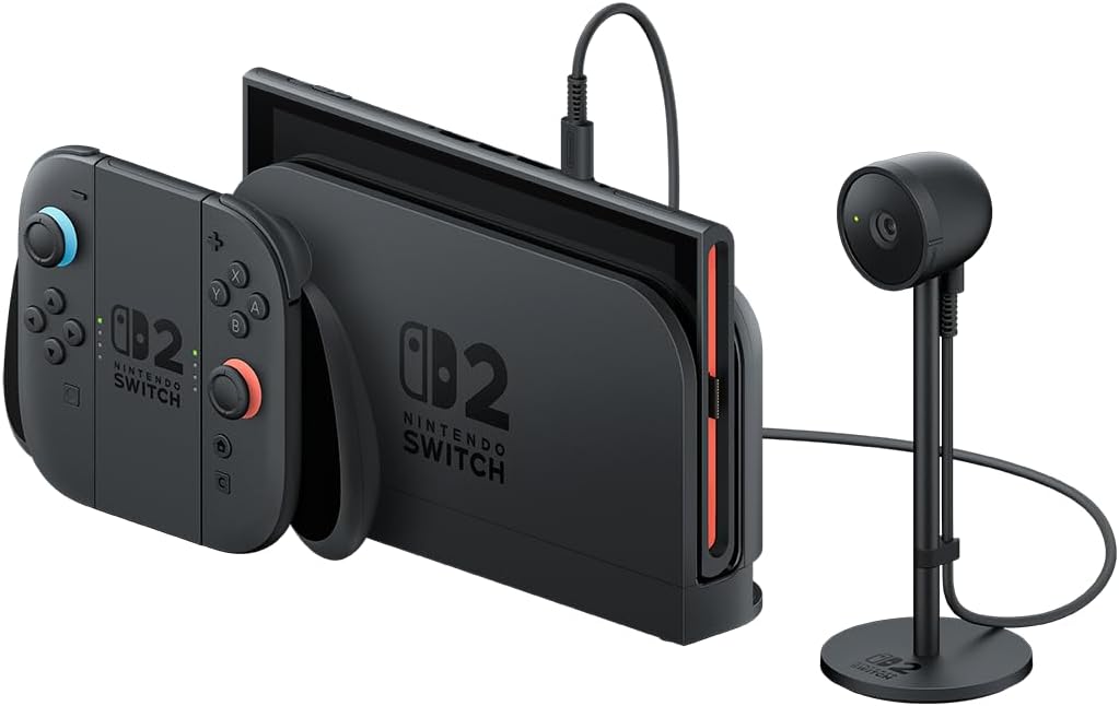 Nintendo Switch 2 Cámara HD con Micrófono Integrado y Conexión USB-C