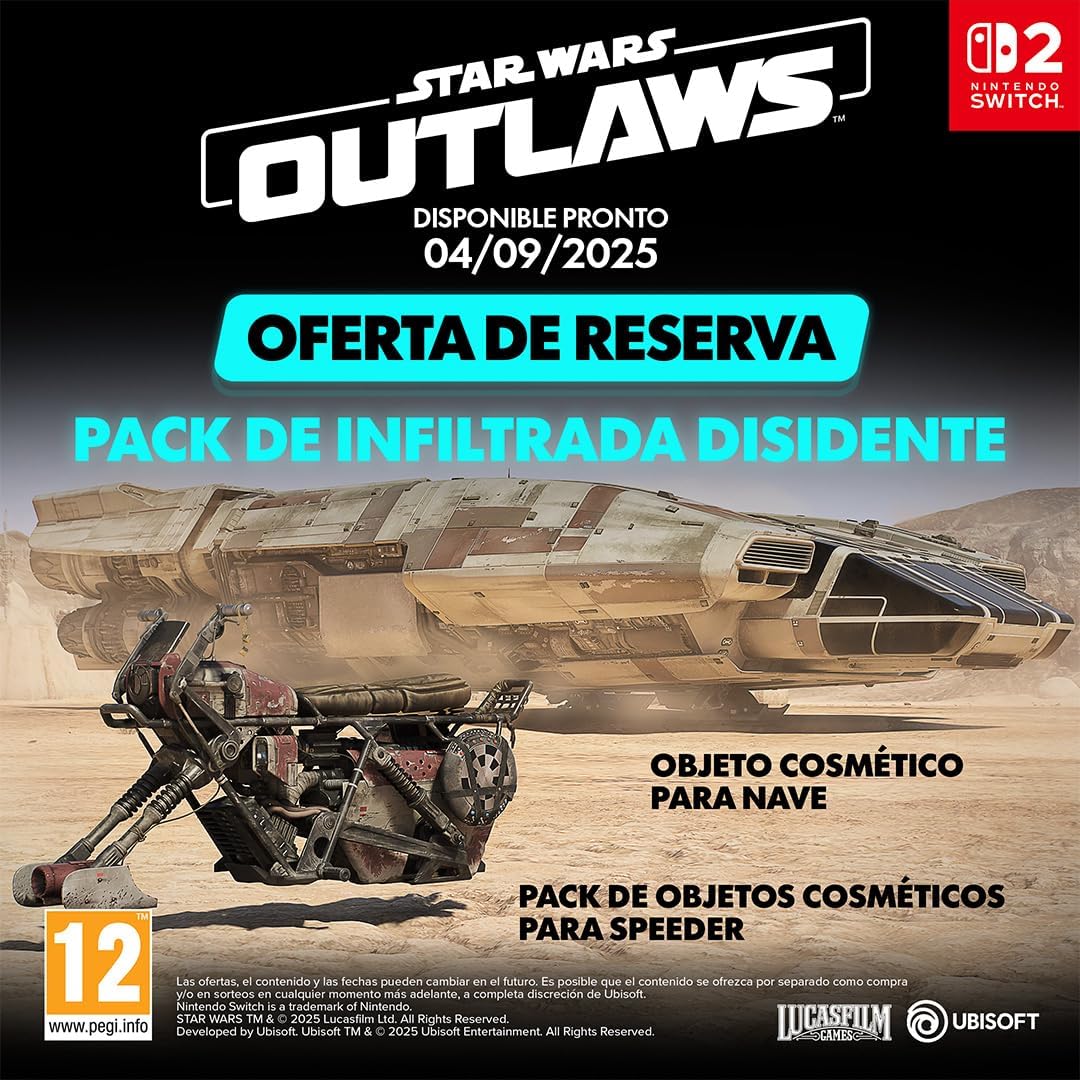 Star Wars Outlaws Gold Edition (Switch 2)